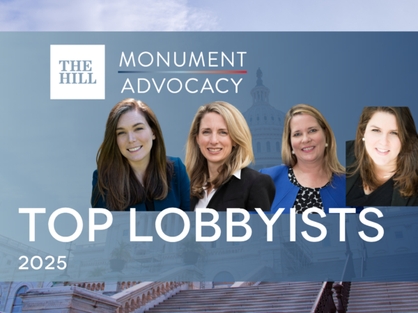2025 Hill Top Lobbyists - Monument Advocacy