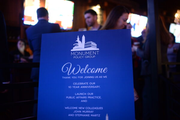 Monument Advocacy's 10th Anniversary Party in 2016