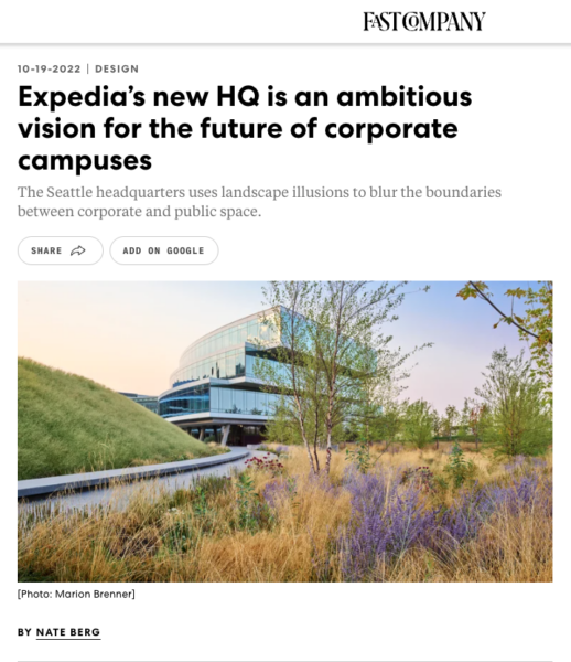 Expedia’s new HQ is an ambitious vision for the future of corporate campuses